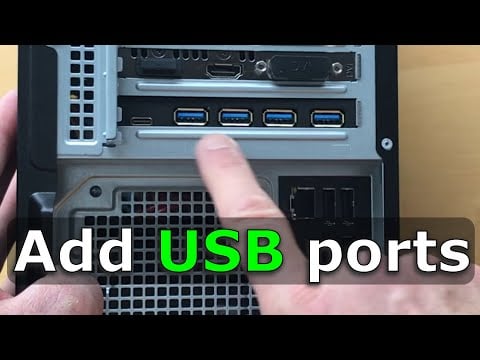 How to add USB ports to your PC (Easy step by step guide)