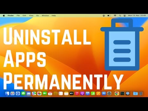 How to Uninstall Apps on Mac | Permanently Delete Application on MacOS (2024)