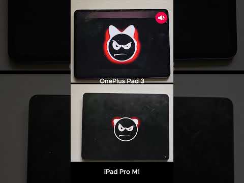 OnePlus Pad 3 vs iPad Pro (M1) Sound Test