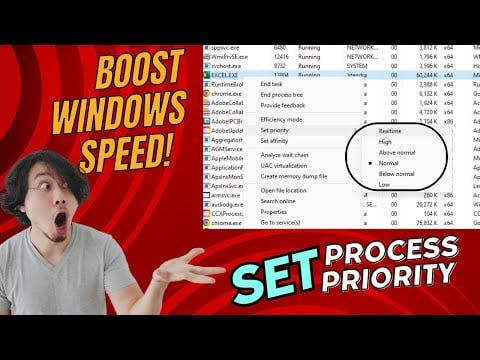 How to set Process Priority in Windows 11 / Boost your computer's speed like a pro