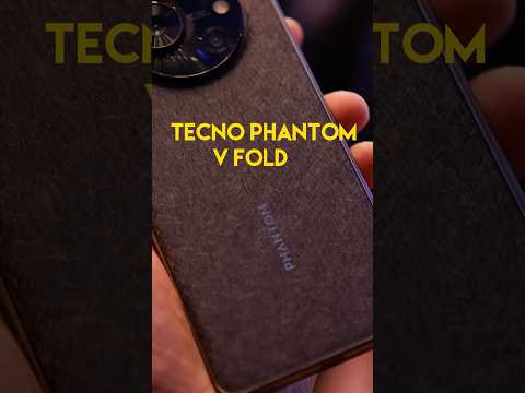 A quick look at the new Tecno Phantom V Fold