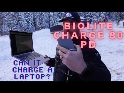BioLite Charge 80 PD Review - Can it Charge a MacBook Pro 13"?