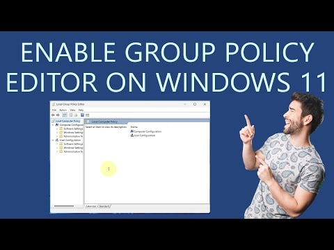 How to Enable Group Policy Editor in Windows 11 Home Edition?