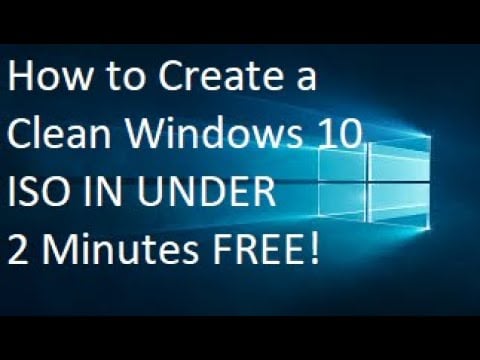 How To Create a Windows 10 ISO Using Microsoft's Media Creation Tool in 2022