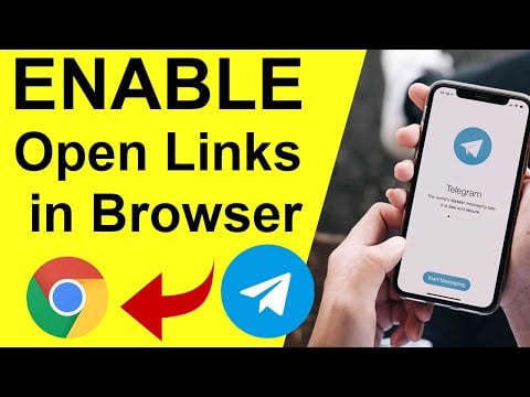 How to Open Telegram Link in Default Web Browser instead of app?