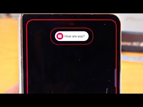 How To Turn ON LED Notification Light in Samsung Galaxy Z Fold 4! [ON/OFF]