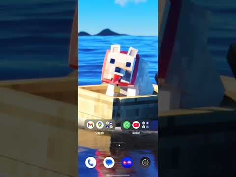 Minecraft Dog - OxygenOS 16 Motion Wallpaper