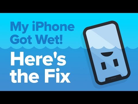 My iPhone Got Wet! How To Fix iPhone Water Damage.