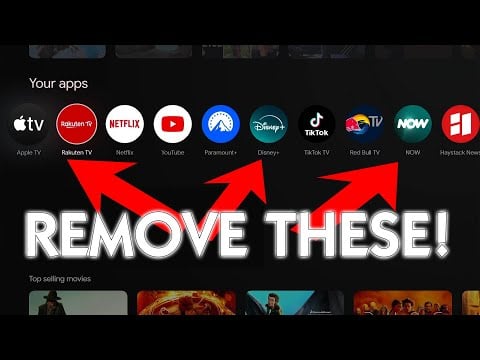How to Easily Debloat System Apps on Your Google TV / Android TV | ADB TV app