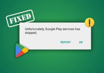 Google Play Services Keeps Stopping Error