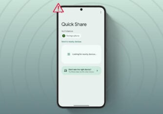 Quick Share not working
