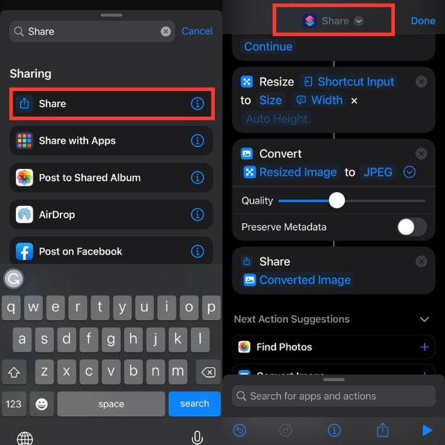 share