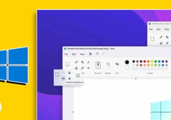 How to remove background from image in windows