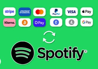 how to change payment method on Spotify
