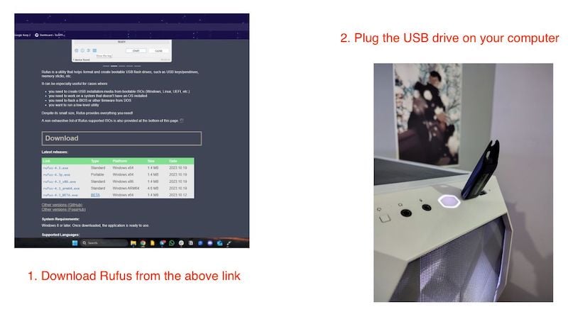 download rufus and plug usb drive download rufus and plug usb drive