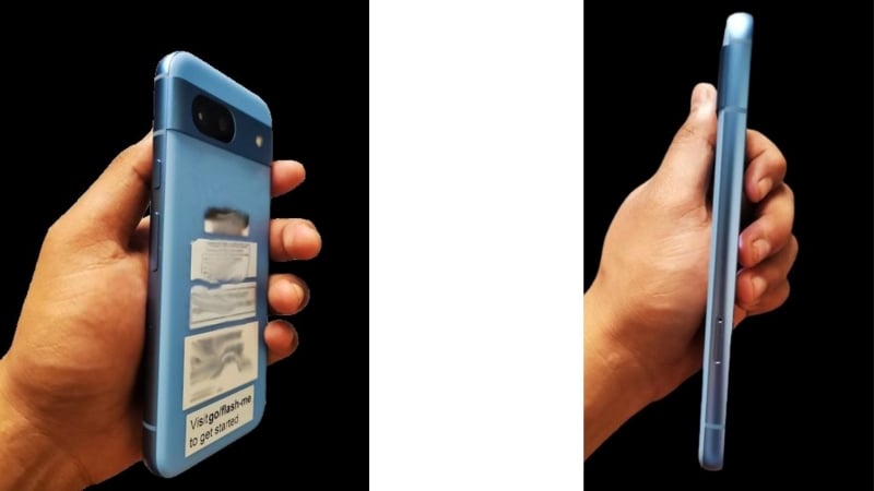 Googe Pixel 8A leaked images from Abhishek Yadav on X