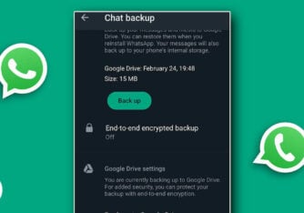 WhatsApp Backup Stuck in Progress on Android