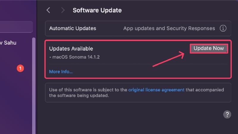 update mac update your macbook