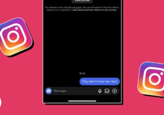 fake instagram DM chats