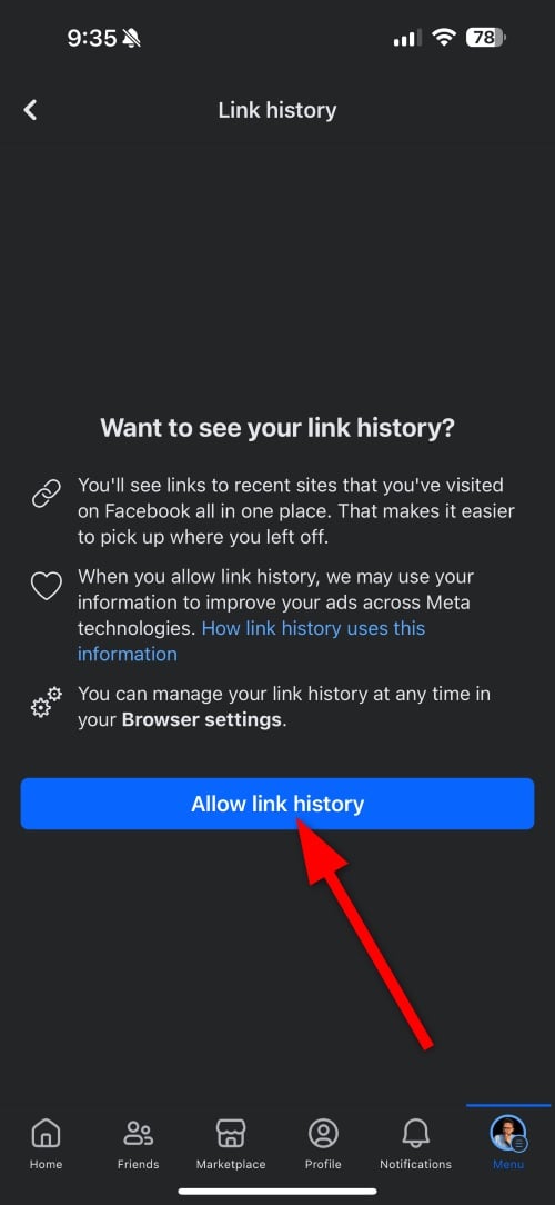 How to View Your Facebook Link History or Disable It TechPP