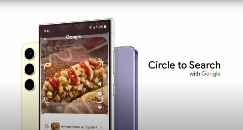 galaxy ai features on samsung galaxy s24 series 10 galaxy s24's circle to search feature.