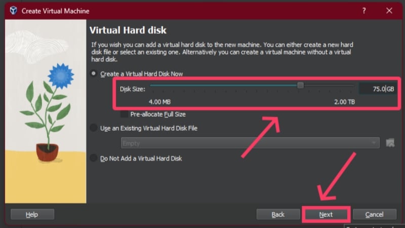 set storage capacity set storage capacity