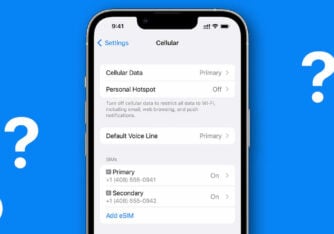 how to check if esim is activated on iPhone