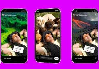Generate AI backgrounds on Instagram Stories