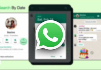 WhatsApp Search by Date on Android