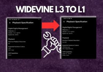 fix DRM certificate issue from Widevine L3 to L1