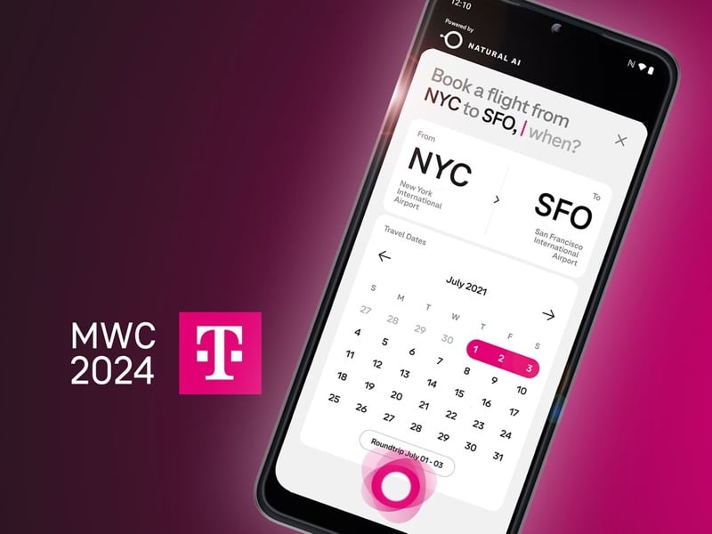 Deutsche Telekom AI concept phone.
