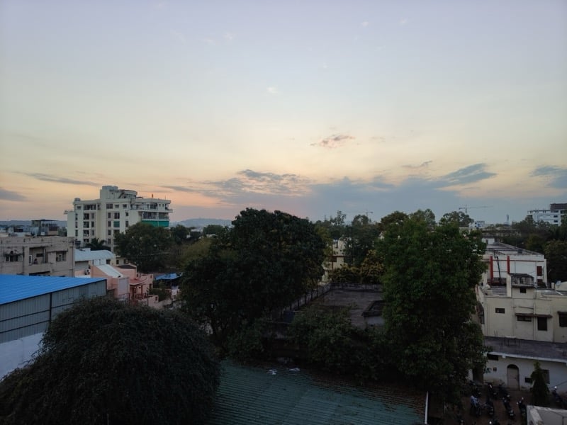 Evening shot on Realme 12 Pro+ primary camera.