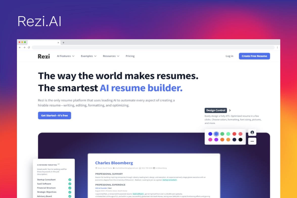 Best AI Resume Builder