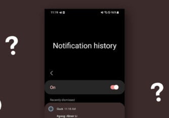 check notification history on samsung phones