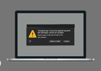 Cannot Be Opened Because the Developer Cannot Be Verified