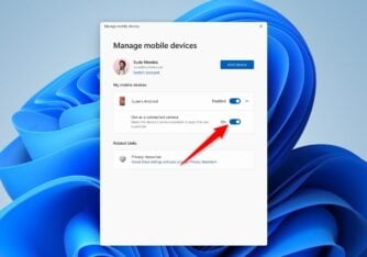 Use Android as a webcam Windows 11