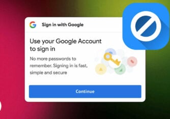 how to disable sign in with google prompt on websites