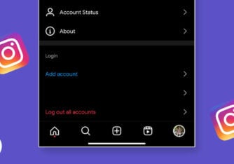 how to log out of instagram on all devices