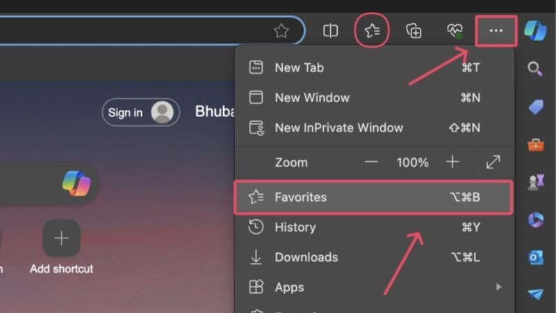 edge favorites microsoft edge favorites