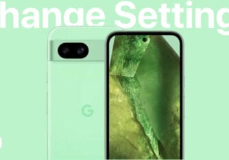 Pixel 8a settings change