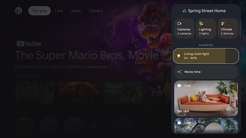 smart home control panel