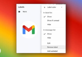 how to delete labels in gmail