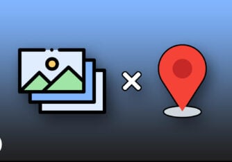 how to remove location data from photos