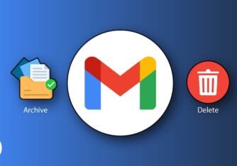 gmail archive vs delete