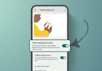 How to enable theft protection lock on Android