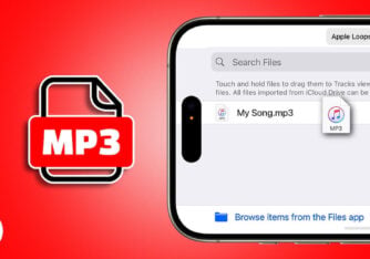 play mp3 files on iphone