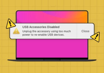 Fix USB Accessories Disabled on Your MacBook