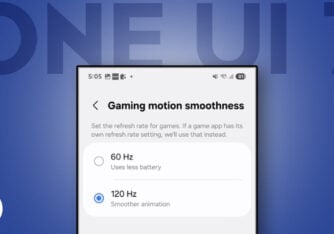 how to change one ui 7 game refresh rate