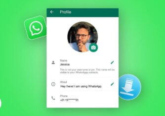 save WhatsApp profile picture