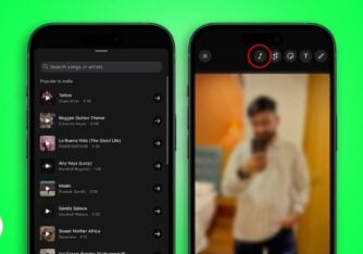how to add music too WhatsApp status